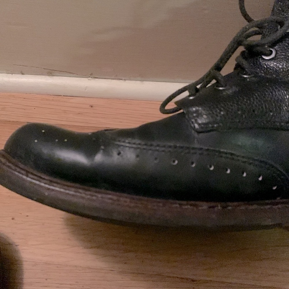 Rag & Bone leather Cozen wingtip lace-up boots EU 38 - Picture 7 of 8